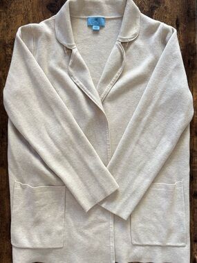 CeCe Cream Open-Front Blazer Cardigan
